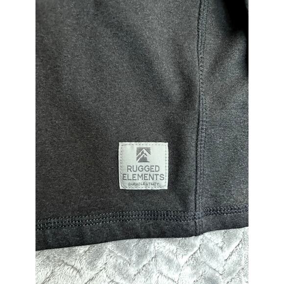 Rugged Elements Durable Utility Mens Pullover-Grey XL Chore Outdoor Hiking - Picture 3 of 5